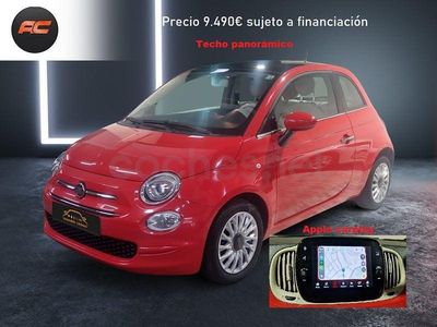 Usado Fiat 500 Lounge 69 CV (50 kW) 2019 Rojo Berlina