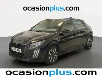 Usado Peugeot 208 Active 102 CV (75 kW) 2024 Negro Utilitario
