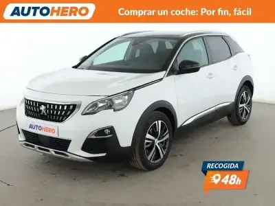 Usado Peugeot 3008 Allure 130 CV (95 kW) 2019 Blanco SUV