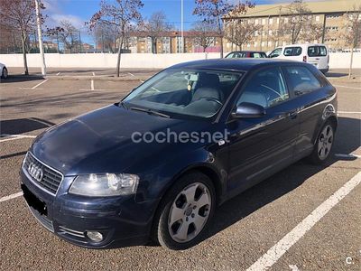 Usado Audi A3 Ambition 140 CV (102 kW) 2003 Azul Berlina