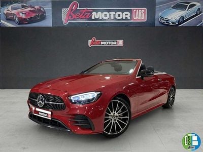 Rojo Usado 2022 Mercedes E450 Descapotable | 50.990 € (Super precio)
