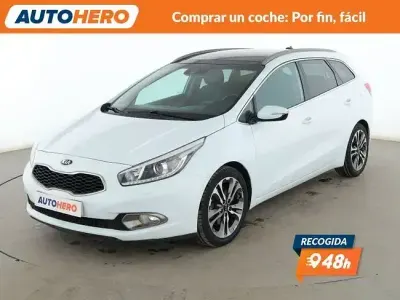 Usado Kia Ceed 128 CV (94 kW) 2016 Blanco Utilitario