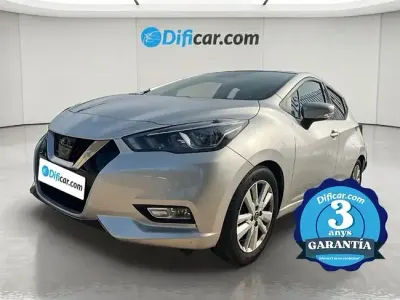 Usado Nissan Micra Visia 71 CV (52 kW) 2017 Gris Utilitario