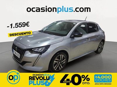 Usado Peugeot 208 Allure 100 CV (73 kW) 2023 Gris Utilitario