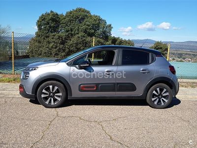 Usado Citroën C3 PureTech 82 CV (60 kW) 2021 Gris / plata Utilitario