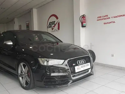 Usado Audi A3 300 CV (220 kW) 2015 Negro Berlina
