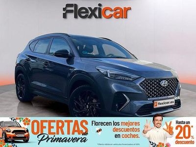 Usado Hyundai Tucson N Line 136 CV (100 kW) 2019 Gris SUV
