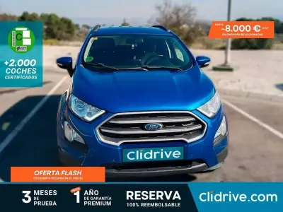Brugt Ford Ecosport Trend 125 HK (91 kW) 2018 Blå SUV