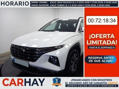 Blanco Usado 2021 Hyundai Tucson SUV | 23.490 € (Precio justo)