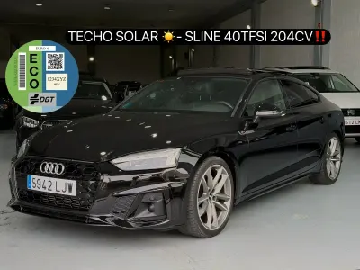 Occasion Audi A5 Sportback S-Line 204 PK (150 kW) 2020 Zwart Hatchback