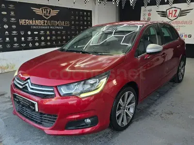 Usado Citroën C4 Business Class 99 CV (72 kW) 2016 Granate Berlina