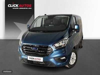 Usado Ford Transit Trend 130 CV (95 kW) 2024 Azul Familiar