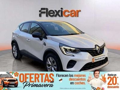 Usado Renault Captur Intens 91 CV (66 kW) 2021 Blanco SUV