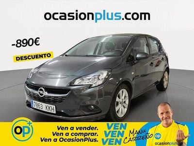Usado Opel Corsa Selective 90 CV (66 kW) 2018 Gris Utilitario