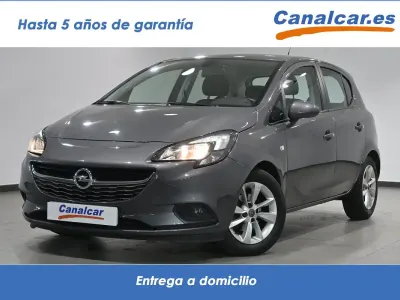 Usado Opel Corsa Selective 90 CV (66 kW) 2016 Gris Utilitario