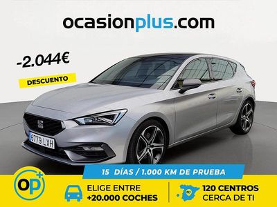 Usado Seat Leon FR 150 CV (110 kW) 2022 Gris