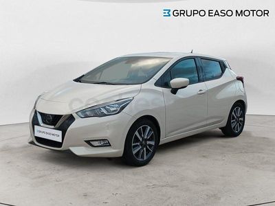Usado Nissan Micra N-Connecta 90 CV (66 kW) 2018 Blanco Utilitario