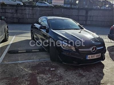 Usado Mercedes CLA200 AMG line 136 CV (100 kW) 2014 Negro Berlina
