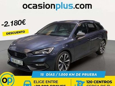 Usado Seat Leon ST FR 150 CV (110 kW) 2020 Gris Familiar