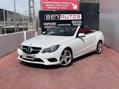 Usado Mercedes E350 258 CV (189 kW) 2017 Blanco Descapotable