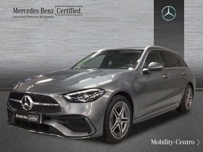 Occasion Mercedes C300 AMG line 197 PK (144 kW) 2024 Grijs Stationwagen