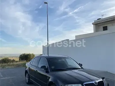 Usado Skoda Superb Comfort 105 CV (77 kW) 2008 Negro Berlina