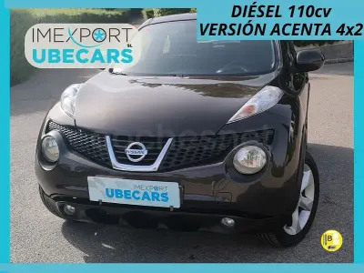 Usado Nissan Juke Acenta 110 CV (80 kW) 2011 Marrón SUV