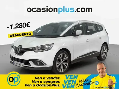 Usado Renault Scénic Zen 130 CV (95 kW) 2017 Blanco Monovolumen