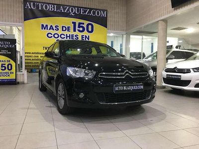 Usado Citroën C-Elysee I Exclusive 82 CV (60 kW) 2015 Negro Berlina