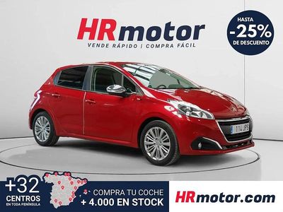 Brugt Peugeot 208 Style 82 HK (60 kW) 2016 Rød Hatchback