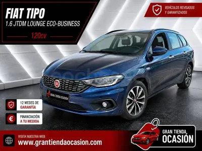 Usado Fiat Tipo Lounge 120 CV (88 kW) 2018 Azul Familiar