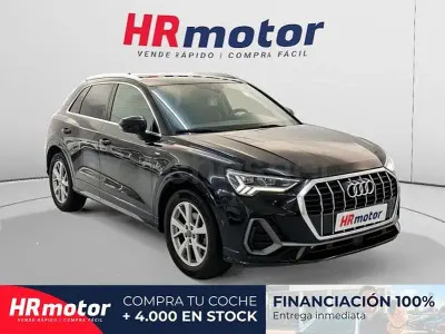 Usado Audi Q3 S-Line 150 CV (110 kW) 2020 Negro SUV