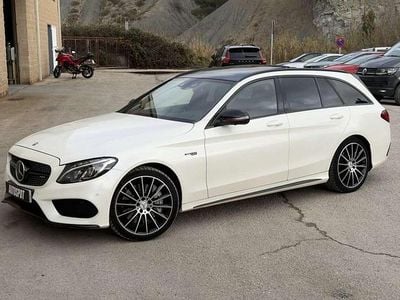 Usado Mercedes C43 AMG AMG 366 CV (269 kW) 2016 Blanco Familiar