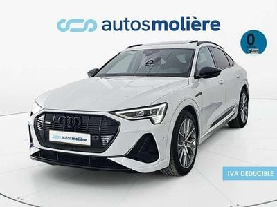 Usado Audi e-tron S-Line 300 kW (408 CV) 2021 Blanco SUV