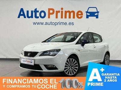 Usado Seat Ibiza CONNECT 95 CV (69 kW) 2015 Blanco Berlina