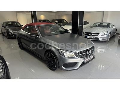 Gris / plata Usado 2017 Mercedes C43 AMG Descapotable | 38.900 € (Buen precio)