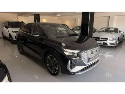 Usado Audi Q4 Sportback e-tron Advanced Plus 210 kW (286 CV) 2025 Negro SUV