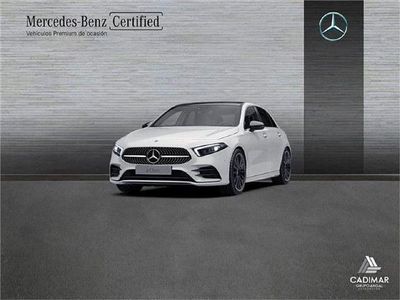 Usado Mercedes A250 AMG line 218 CV (160 kW) 2023 Blanco Berlina