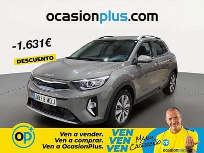 Usado Kia Stonic 120 CV (88 kW) 2023 Verde SUV