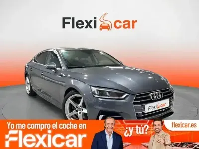 Usado Audi A5 Sportback 150 CV (110 kW) 2018 Gris Utilitario