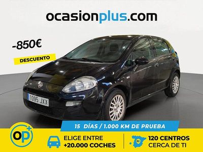 Usado Fiat Punto Pop 69 CV (50 kW) 2017 Negro Utilitario