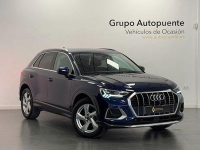 Azul Usado 2022 Audi Q3 Advanced SUV | 28.990 € (Precio justo)