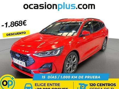 Usado Ford Focus ST-Line 155 CV (114 kW) 2024 Rojo Familiar