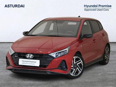 Rojo Usado 2024 Hyundai i20 N Line Berlina | 18.490 € (Precio justo)