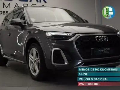 Usado Audi Q5 S-Line 163 CV (119 kW) 2024 Gris SUV