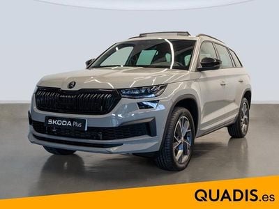 Usado Skoda Kodiaq SportLine 150 CV (110 kW) 2023 Gris SUV