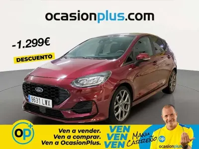 Usado Ford Fiesta ST-Line X 125 CV (91 kW) 2022 Rojo Utilitario