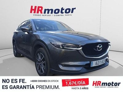 Usado Mazda CX-5 150 CV (110 kW) 2017 Gris SUV