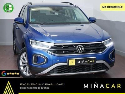 Usado VW T-Roc Life 110 CV (80 kW) 2023 Azul SUV