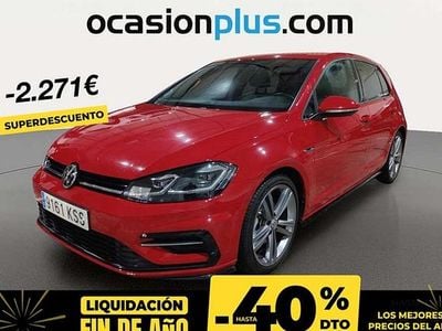 Rojo Usado 2019 VW Golf VII R-line Utilitario | 22.719 € (Un poco caro)